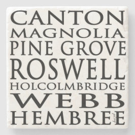 Roswell, Straßen, Georgien, Untersetzer