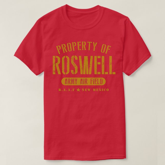 Roswell T-Shirt (Design vorne)
