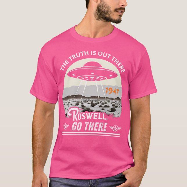 Roswell-Vorfall-Ufo-Absturz oder Abdeckung T-Shirt (Vorderseite)