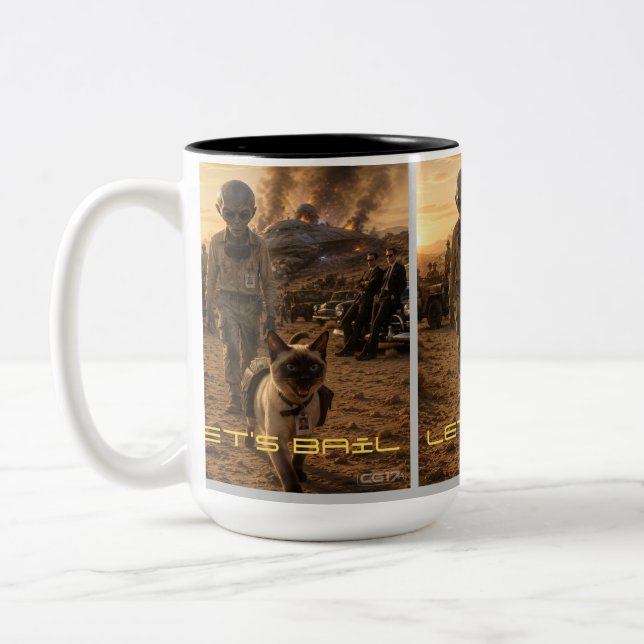 Roswell Zweifarbige Tasse (Links)