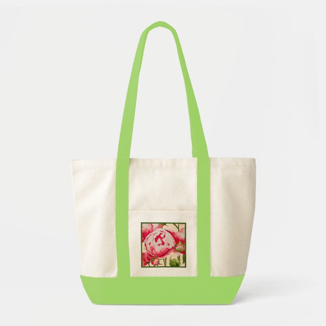 Rosy Abundance auf einer Impulse-Tasche Tragetasche (Vorne)