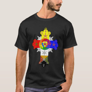 Rosy Cross Hermetic Ordnung der Goldenen Morgendäm T-Shirt