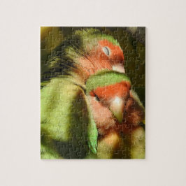 Rosy Faced Lovebird Puzzle