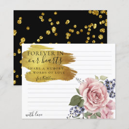 Rosy Floral Elegante gemeinsam eine Gedächtnisbeer