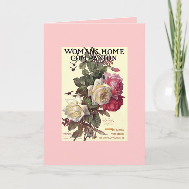 Rosy Grußkarte Karte (Vorderseite)