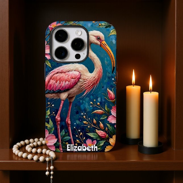 Rosy Radiation: Spoonbill in Bloom Case-Mate iPhone Hülle (Von Creator hochgeladen)