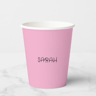 Rosy Reads Tasse Pappbecher