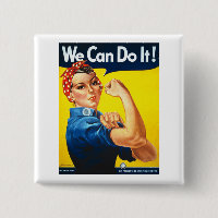Rosy the Riveter T Shirt - Wir können es tun