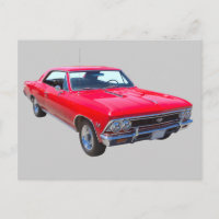Rot 1966 Chevy Chevelle SS 396