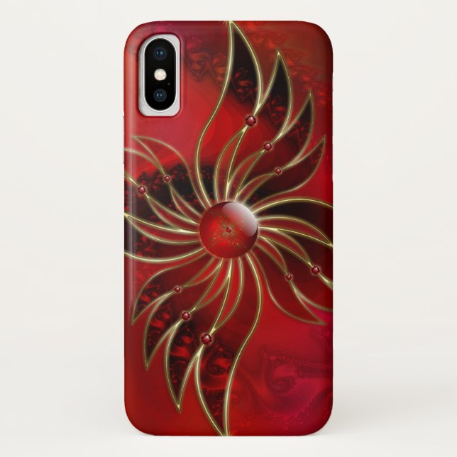 Rot als die Flamme iPhone Case-Mate Hülle (Rückseite)