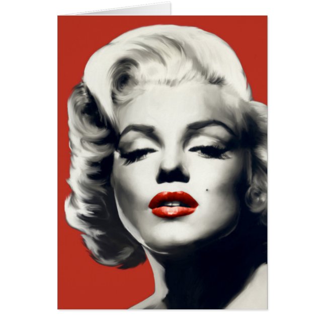 Rot auf roten Lippen Marilyn (Vorne)