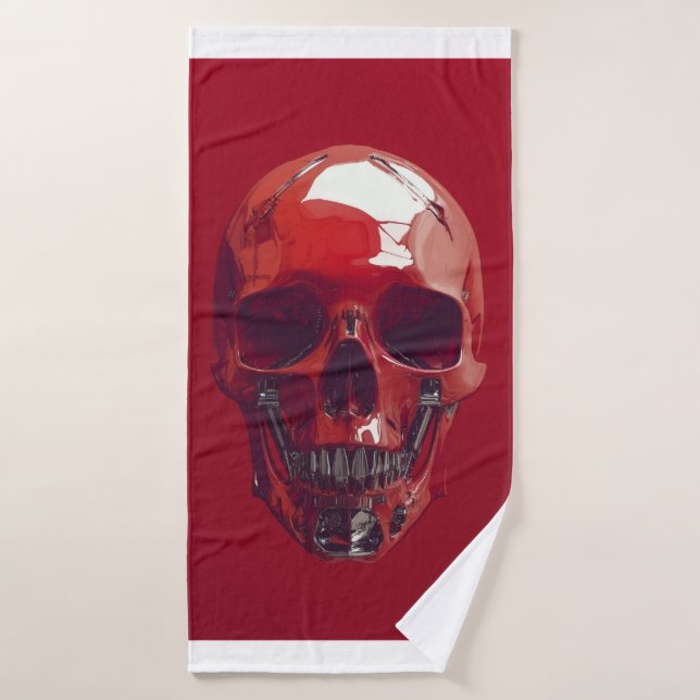 ROT BADEHANDTUCH (Badehandtuch)