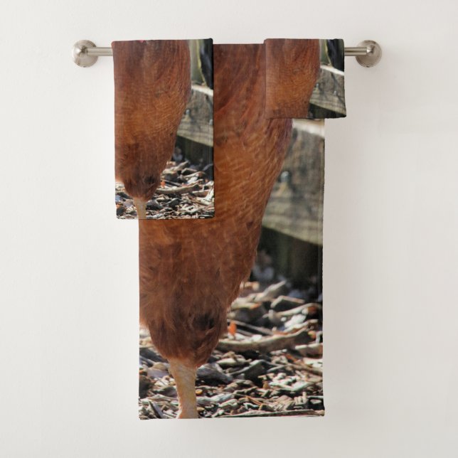 Rot Badhandtuch Set (Insitu)