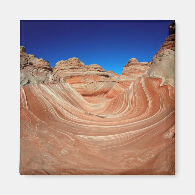 Rot, Beige und Gelb im Wind und Magnet (Vorne)