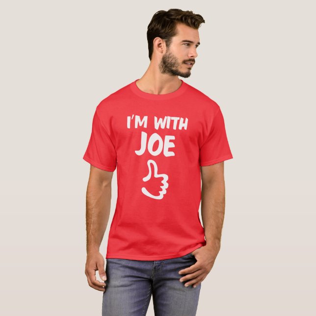 Rot bin ich mit Joe-Shirt T-Shirt (Vorne ganz)