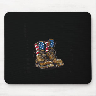 Rot bis sie nach Hause kommen freitags militärisch Mousepad