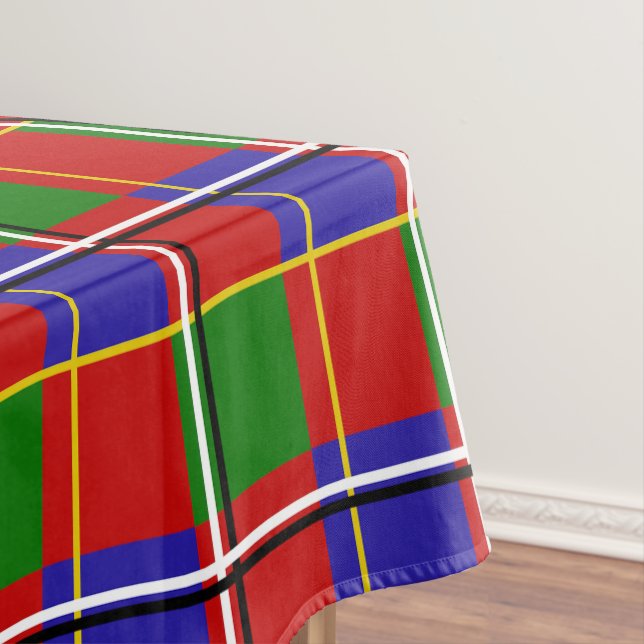 Rot Blau Grün Tartan Karo  Tischdecke (Beispiel)