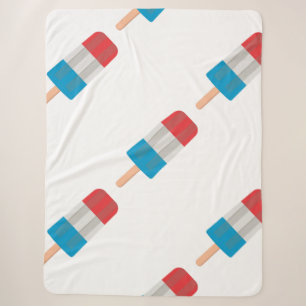Rot-Blau-Popsikel Sherpadecke