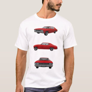 Rot Chevelle 1968 SS: T-Shirt