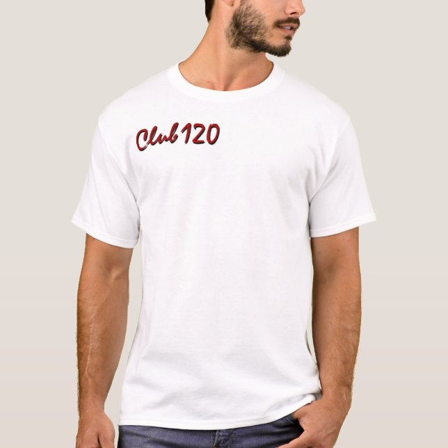 Rot Club120 T-Shirt (Vorderseite)