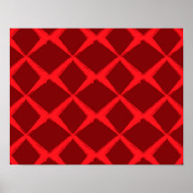 Rot, cool, trendy, urban, x-form Pinselstriche