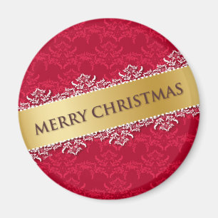 Rot der frohen Weihnachten - Magnet