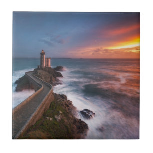 Rot des Vergnügens Fliese