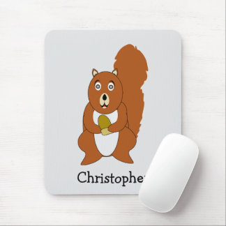 Rot Eichhörnchen Design Mousepad