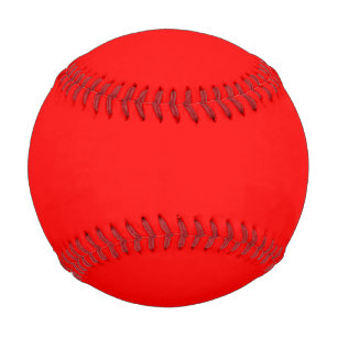 Rot einfarbig Klassisch Elegant Trendig Baseball