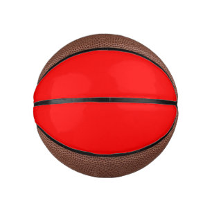 Rot einfarbig   Klassisch   Elegant   Trendig  Mini Basketball