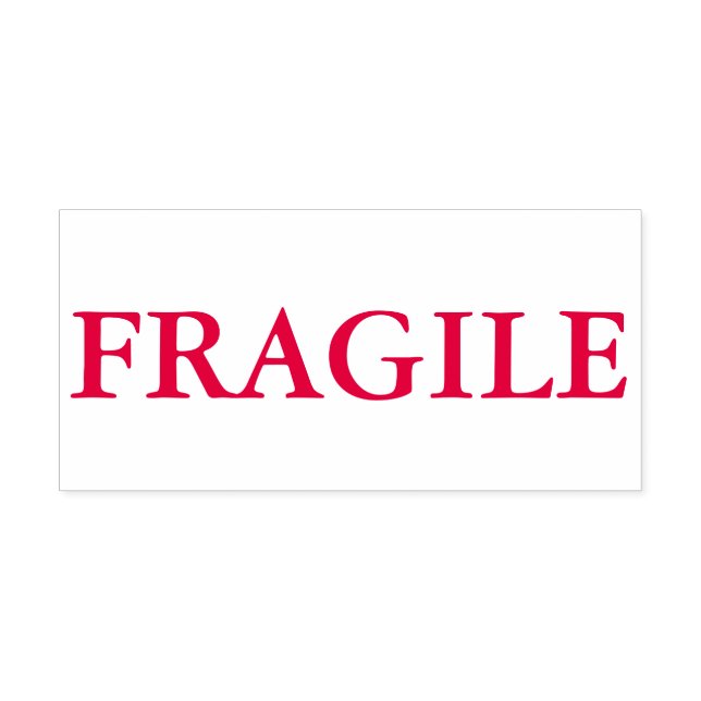 Rot Fragil Permastempel (Design)