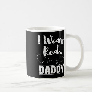 Rot für mein Daddy-T-Shirt tragen Kaffeetasse