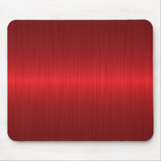 Rot gebürstetes Metall Mousepad