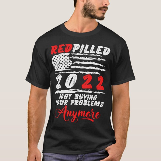 Rot gekühlt RotGepillt 2022 Nicht mehr mein Proble T-Shirt (Vorderseite)