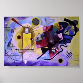 rot-gelb-blau poster