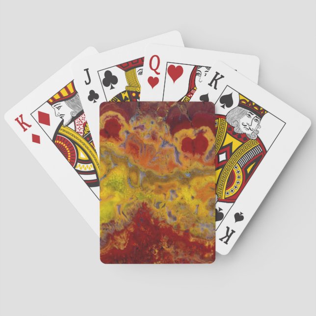 Rot-Gelb-Kräuterjäger Spielkarten (Rückseite)