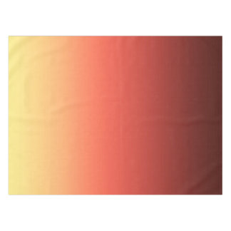 Rot gelb Ombre . Tischdecke
