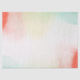 Rot-Gelb-Rose-Gefärbte Krawatte Seidenpapier