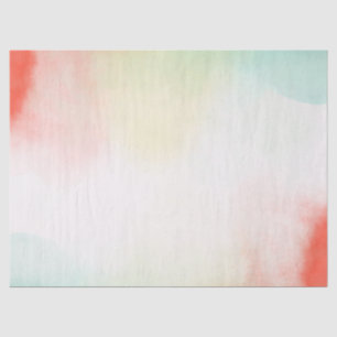 Rot-Gelb-Rose-Gefärbte Krawatte Seidenpapier