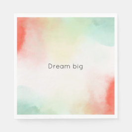 Rot-Gelb-Rose-Gefärbte Krawatte Serviette