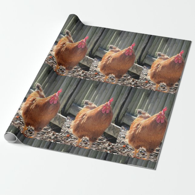 Rot Geschenkpapier (Ungerollt)