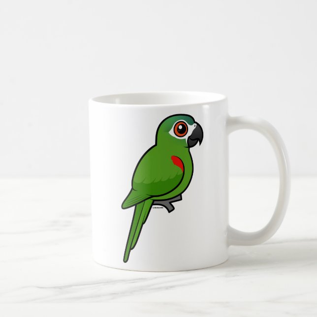 Rot-geschulterter Macaw Tasse (Rechts)
