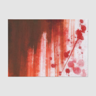 Rot gestains Halloween Seidenpapier