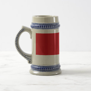 Rot gestreift bierglas