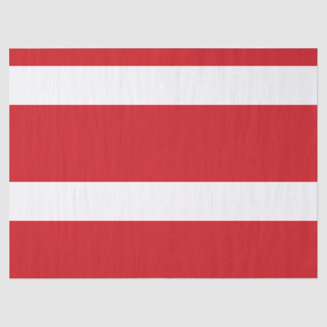 Rot gestreift seidenpapier (Vorderseite)