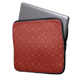 Rot Golden Zinnia Sun Laptopschutzhülle