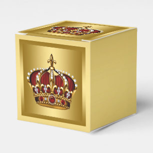Rot-Goldener Prinz Geschenkschachtel