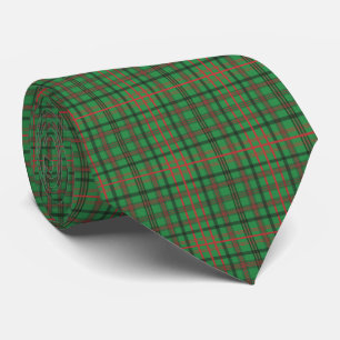 Rot-grün kariertes Tartan Buffalo Plaid Weihnachte Krawatte