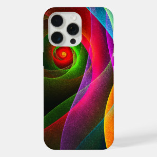 Rot Grün Orange Moderne Abstrakte Kunst Muster #22 iPhone 15 Pro Max Hülle