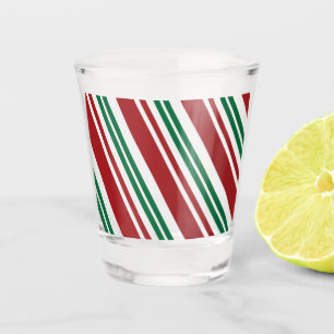 Rot-Grün-Peppermint Schnapsglas